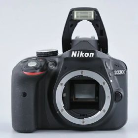 【中古】Nikon ニコン D3300 ブラック デジタル一眼レフカメラ