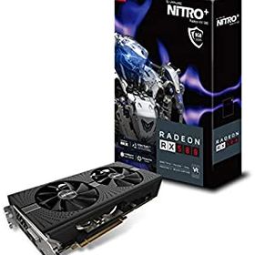 【中古】「ほぼ新品」Sapphire 11265-01-20G Radeon Nitro+ Rx 580 8GB GDDR5 デュアルHDMI/DVI-D/デュアルDP バックプレート付き PCI-Eグラフィックカード