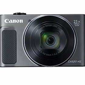 【中古】「ほぼ新品」Canon コンパクトデジタルカメラ PowerShot SX620 HS ブラック 光学25倍ズーム/Wi-Fi対応 PSSX620HSBK