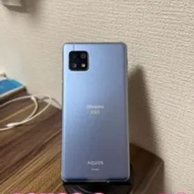 【即日発送！】 AQOUS sense5G ブルー 64GB