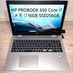 HP PROBOOKノート型パソコン PC 16GB SSD256GB