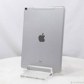 〔中古〕Apple(アップル) iPad Pro 10.5インチ 256GB スペースグレイ MPHG2J／A SoftBankロック解除SIMフリー〔349-ud〕