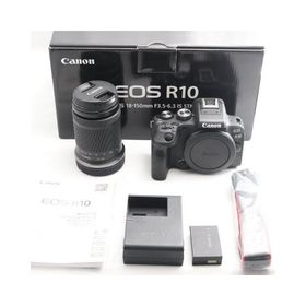 Canon ミラーレス一眼カメラ EOS R10 レンズキット(RF-S18-150)ブラック/APS-C/EOSR10-18150ISSTMLK
