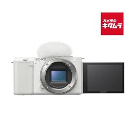 ソニー VLOGCAM ZV-E10 ボディ ホワイト SONY ミラーレス一眼カメラ 軽量 Wi-Fi搭載 Vlogカメラ 4K動画撮影