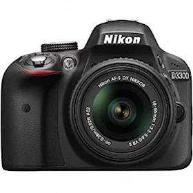 【中古】「ほぼ新品」Nikon デジタル一眼レフカメラ D3300 18-55 VR IIレンズキット ブラック D3300LKBK
