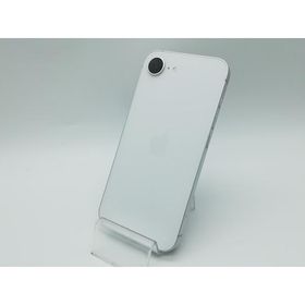 【中古】Apple docomo 【SIMフリー】iPhone 16e 128GB ホワイト MD1R4J/A【吉祥寺】保証期間１ヶ月【ランクA】