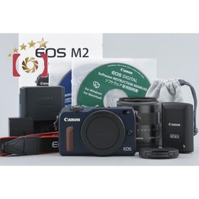 【中古】Canon キヤノン EOS M2 EF-M 18-55 IS STM レンズキット ベイブルー