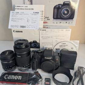 超極上品✨Canon EOS Kiss X8i❤️Wレンズ❤️高画質・自撮り