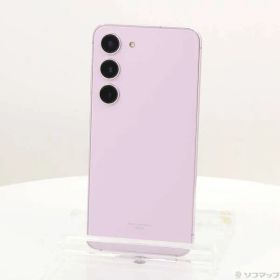 ソフマップ 〔中古品〕 Galaxy S23 256GB ラベンダー SCG19 au SIMフリー【348】