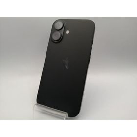 【中古】Apple 国内版 【SIMフリー】 iPhone 16 128GB ブラック MYDQ3J/A【秋葉本店】保証期間１ヶ月【ランクA】