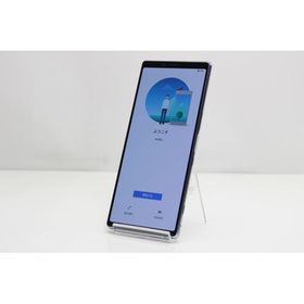 スマートフォン 本体 Xperia 1 SOV40 SONY au SIMロック解除済み SIMフリー 残債なし 64GB グレー