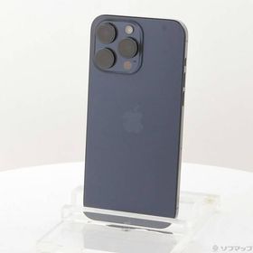 〔中古〕Apple(アップル) iPhone15 Pro Max 256GB ブルーチタニウム MU6T3J／A SIMフリー〔297-ud〕