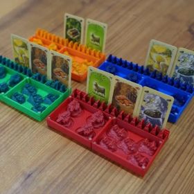 Catan プレイヤーオーガナイザー兼収納ボックス 通常版4色