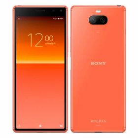 【SIMロック解除済】au Xperia8 SOV42 Orange SONY 当社3ヶ月間保証 中古 イオシス