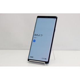 スマートフォン 本体 Galaxy Note9 SCV40 Samsung au SIMロック解除済み SIMフリー 残債なし 128GB ブルー