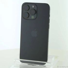 ソフマップ 〔中古品〕 iPhone15 Pro Max 256GB ブラックチタニウム MU6P3J／A SIMフリー【371】