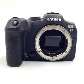 キヤノン(Canon)の【全額返金保証】【最速発送】Canon デジタル一眼 EOS R7 ボディ ブラック 動作確認済(ミラーレス一眼)
