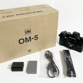 【シャッター回数約3571】OM SYSTEM (OLYMPUS) デジタル一眼カメラ OM-5 ボディ [ブラック] 【中古】【非常に良い】【26800617022475】