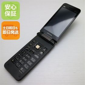 安心保証 美品 KYF39 GRATINA ブラック（墨） 本体 白ロム