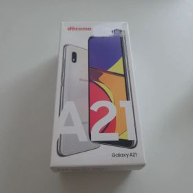 シムフリー【新品未使用】Docomo Galaxy A21ギャラクシー