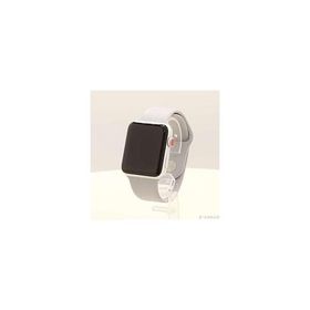 〔中古〕Apple(アップル) Apple Watch Series 3 GPS + Cellular 42mm シルバーアルミニウムケース フォッグスポーツバンド