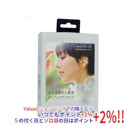 グリーンハウス オープンイヤー ワイヤレスイヤホン イヤーカフタイプ GH-OWSB-WH ホワイト