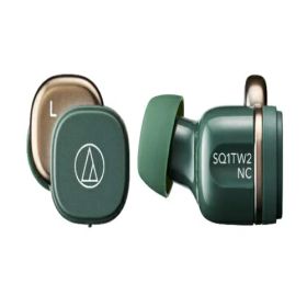 オーディオテクニカ(audio-technica) ATH-SQ1TW2NC-GR フォレストグリーン 完全ワイヤレスノイズキャンセリングイヤホン