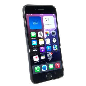 中古 Apple iPhoneSE 第3世代 64GB ミッドナイト MMYC3J／A SIMフリー ※赤ロム保証あります
