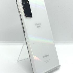 【最速発送】SAMSUNG Galaxy S20 5G 128GB クラウドホワイト docomo SIMフリー SC-51A 白ロム【難有】