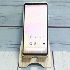 au Xperia 10 III SOG04 ホワイト SONY 本体 白ロム SIMロック解除済み SIMフリー B632162