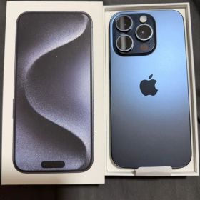 iPhone 15 Pro ブルーチタニウム 256GB SIMフリー