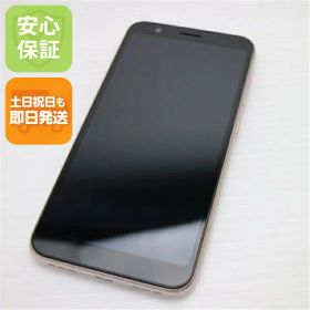【中古】 超美品 ZenFone Live (L1) ゴールド スマホ 本体 白ロム 中古 土日祝発送OK