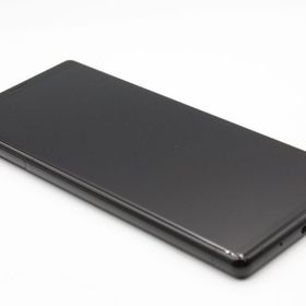 Xperia 5 SOV41 ブラック SIMロック解除済み Bランク