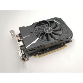 【中古】MSI GeForce GTX 1650 AERO ITX 4G OC GTX1650/4GB(GDDR5)/PCI-E【ECセンター】保証期間１週間