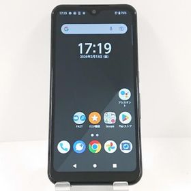 arrows We FCG01 au ブラック 送料無料 即決 本体 c17135