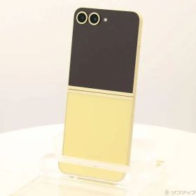 ソフマップ 〔中古品〕 Galaxy Z Flip6 256GB イエロー SM-F741QZYASJP SIMフリー【377】