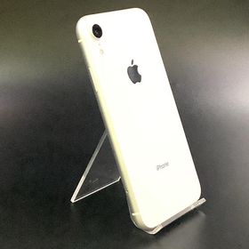 アップル(Apple)の【全額返金保証】【最速発送】Apple iPhone iPhone XR 128GB ホワイト SIMフリー 美品 動作確認済(スマートフォン本体)