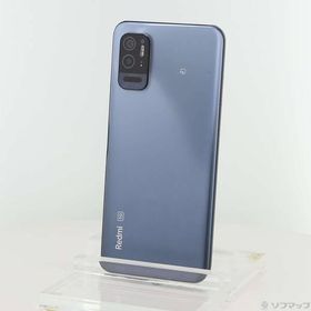 〔中古〕Xiaomi(シャオミ) Redmi Note 10T 64GB アジュールブラック A101XM Softbank SIMフリー〔352-ud〕