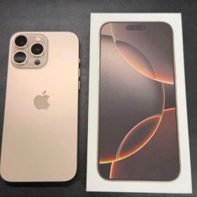 美品 iPhone16 pro Max デザートチタニウム SIMフリー