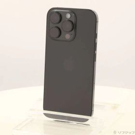 ソフマップ 〔中古品〕 iPhone16 Pro 256GB ブラックチタニウム MYN03J／A SIMフリー【344】