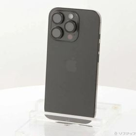 ソフマップ 〔中古品〕 iPhone16 Pro 256GB ブラックチタニウム MYN03J／A SIMフリー【262】