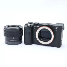 【中古】 《並品》 SONY α7C ズームレンズキット ILCE-7CL ブラック 【2群3群レンズ交換修理/前リング部品交換/各部点検済】 [ デジタルカメラ ]