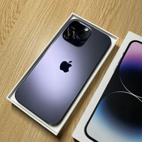 バッテリー:100% iPhone 14ProMax 1TB パープル SIMフリー即日発送