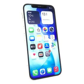 中古 Apple iPhone12 64GB ホワイト MGHP3J／A SIMフリー