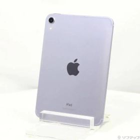 ソフマップ 〔中古品〕 iPad mini 第6世代 64GB パープル MK8E3J／A SIMフリー【305】