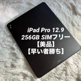 【完動品】iPad Pro 12.9 256GB SIMフリー 【すぐ発送】