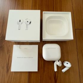 12 Apple AirPods 第4世代 Apple純正品 美品 完動品
