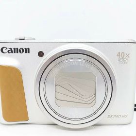 キヤノン Canon コンパクトデジタルカメラ シルバー PowerShot SX740 HS 【中古】