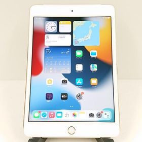 【デモ機】iPad mini 第4世代 Wi-Fi+Cellular 16GB au ゴールド 送料無料 即決 本体 c17361