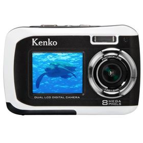 Kenko デジタルカメラ DSC880DW 800万画素 ズーム光学1倍 ホワイト DSC880DW